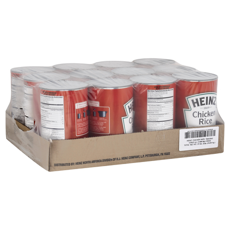 Heinz Heinz Chicken Rice Soup 49.25 oz. Can, PK12 10013000432402